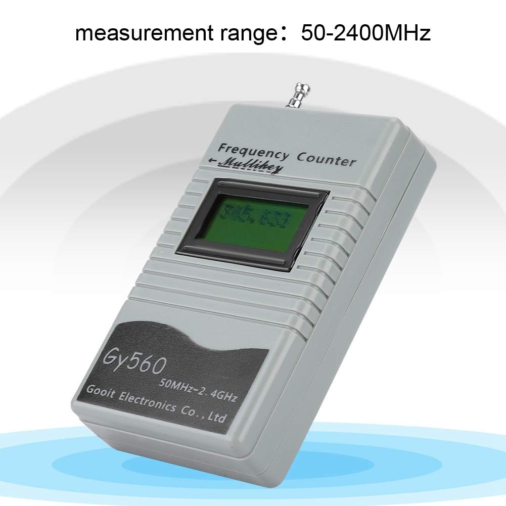 Compteur de fréquence numérique 50 MHz-2.4 GHz GY560