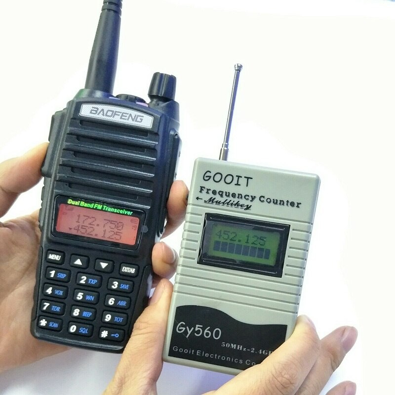 Compteur de fréquence numérique 50 MHz-2.4 GHz GY560